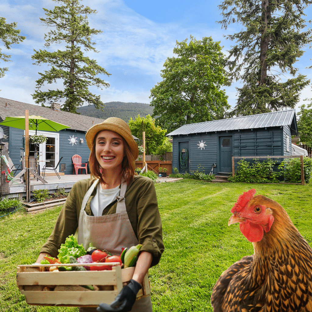 How Much Food Can You Grow in a Creston Backyard? Micro-Homesteading at 817 Scott Street