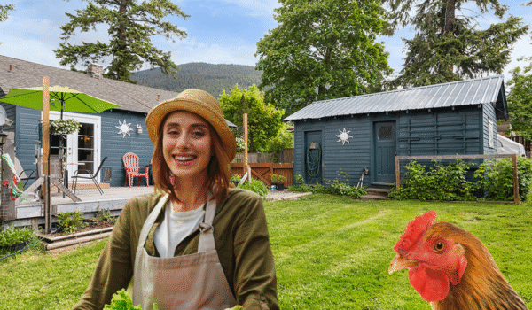 How Much Food Can You Grow in a Creston Backyard? Micro-Homesteading at 817 Scott Street