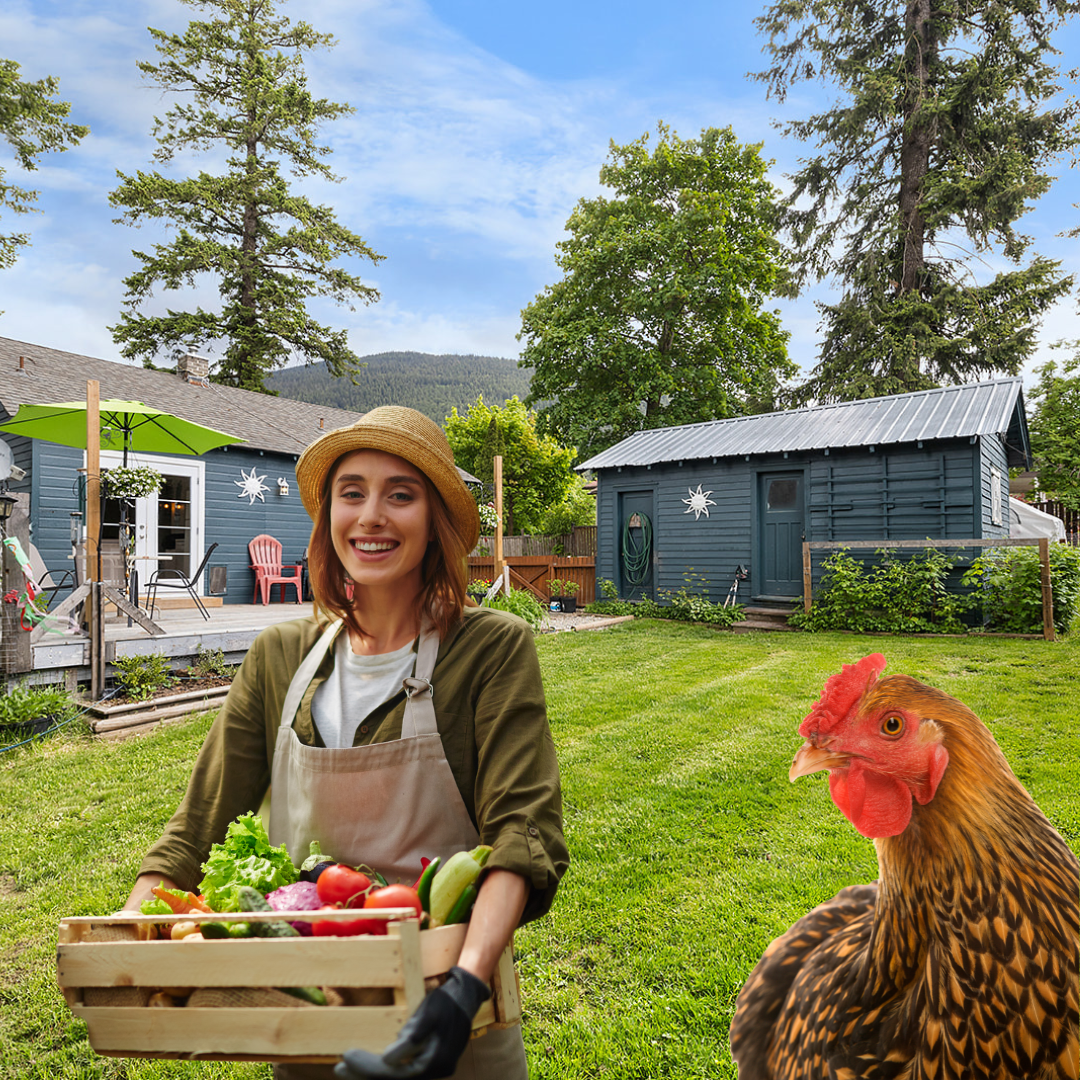 How Much Food Can You Grow in a Creston Backyard? Micro-Homesteading at 817 Scott Street