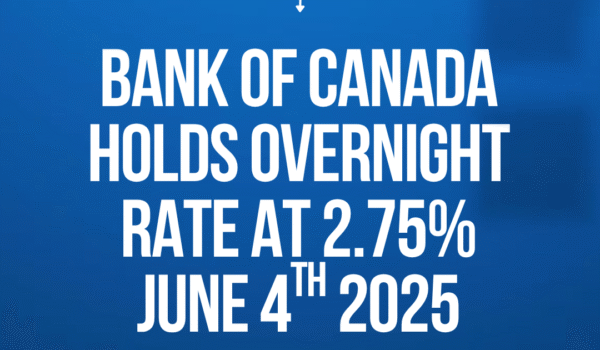 Bank Of Canada June 4th Announcement- Rates Hold Steady