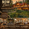 1958 Rykerts Road- Stunning Log Home with Shop on 2.62 Acres in Lister