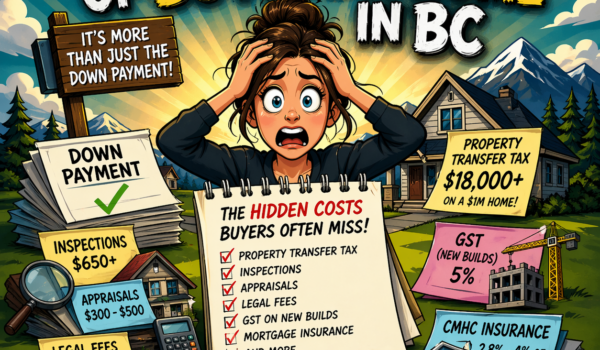 The Real Cost of Buying a Home in BC (What Most Buyers Don’t Realize)