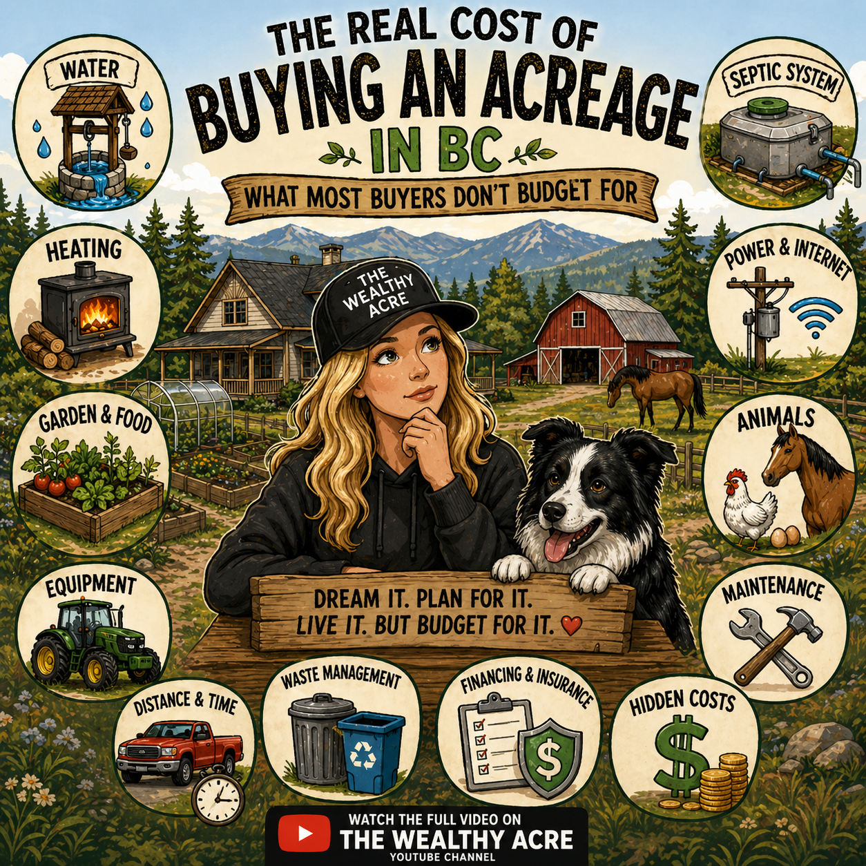 The Real Cost of Buying an Acreage in BC | Hidden Costs Buyers Miss